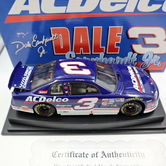 Dale Earnhardt Jr #3 Revell 1999 Chevrolet Monte Carlo ACDelco 1:24 Diecast Car - Picture 7 of 7